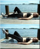 Supine Leg Lift Exercise