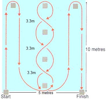 Illinois Agility run